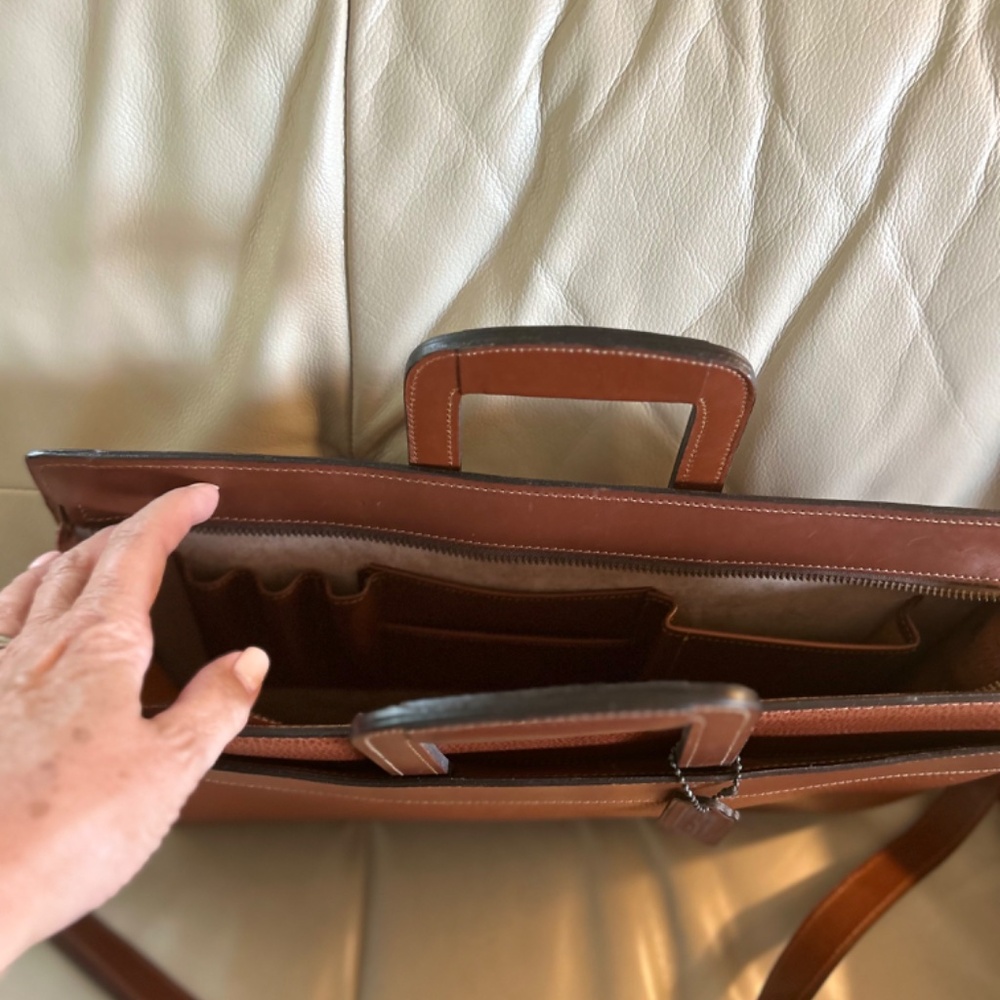 Vintage Coach Briefcase (Never Usef) - Picture 5 of 5